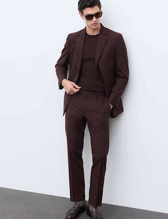 Italian Wool Blend Performance Jacket