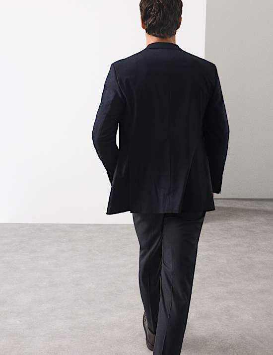 Tailored Fit Italian Wool Blend Performance Jacket