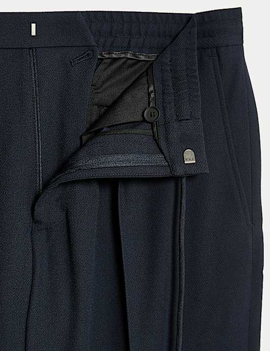 Tailored Fit Performance Twill Trousers