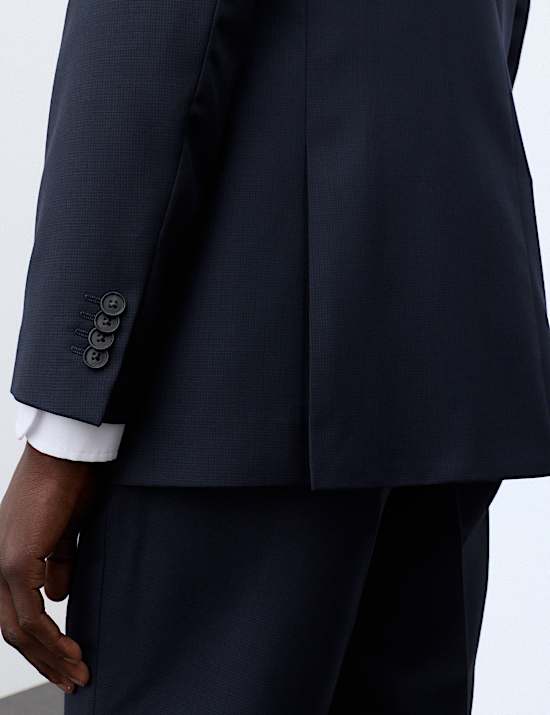 Tailored Fit Pure Wool Suit Jacket