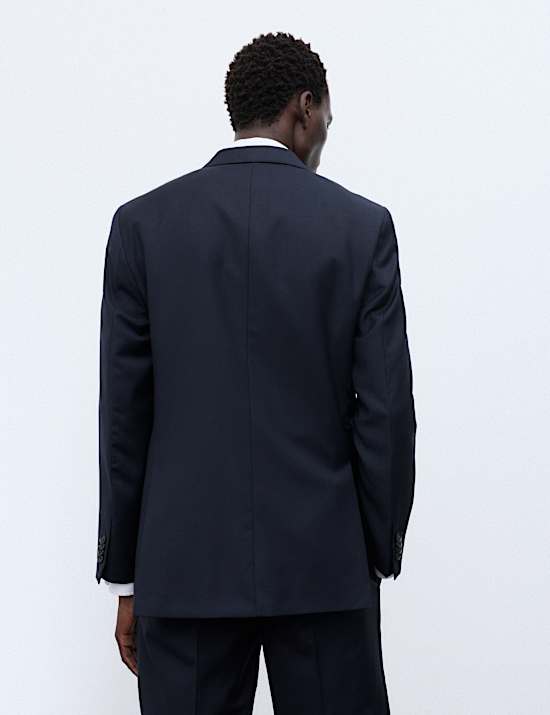 Tailored Fit Pure Wool Suit Jacket