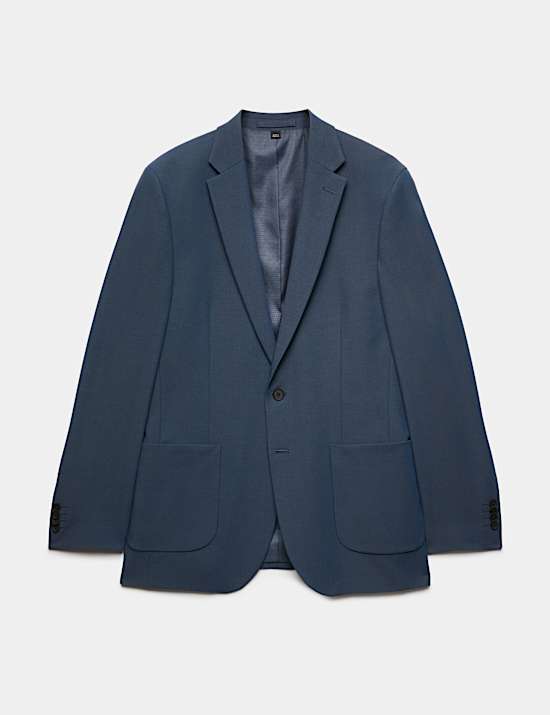 Tailored Fit Performance Twill Suit Jacket