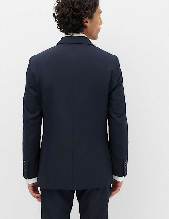 Tailored Fit Textured Jacket