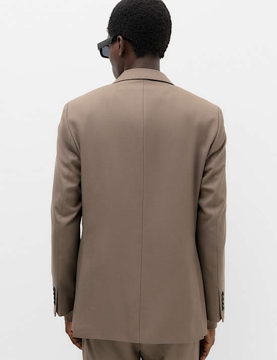 Tailored Fit Textured Jacket