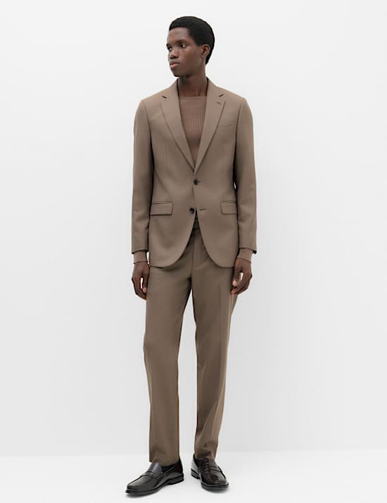 Tailored Fit Textured Jacket