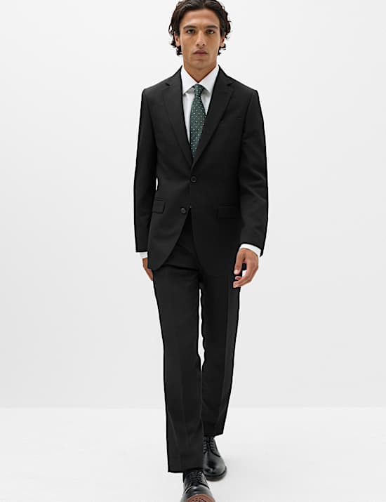 Tailored Fit Textured Jacket
