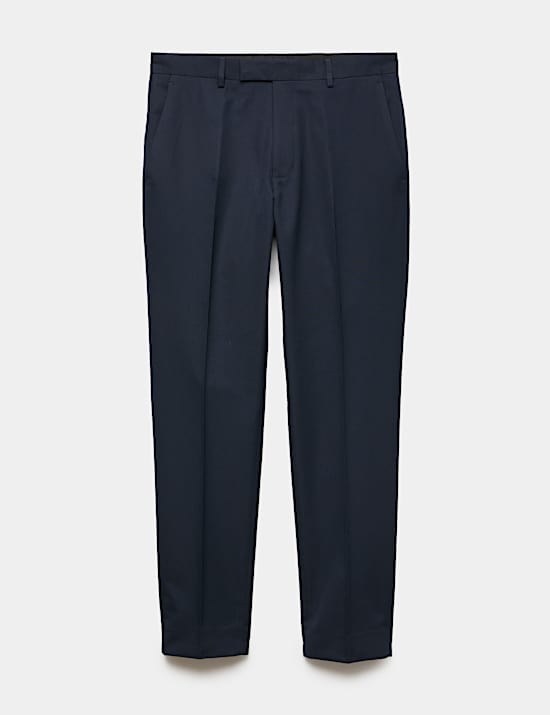 Tailored Fit Textured Suit Trousers