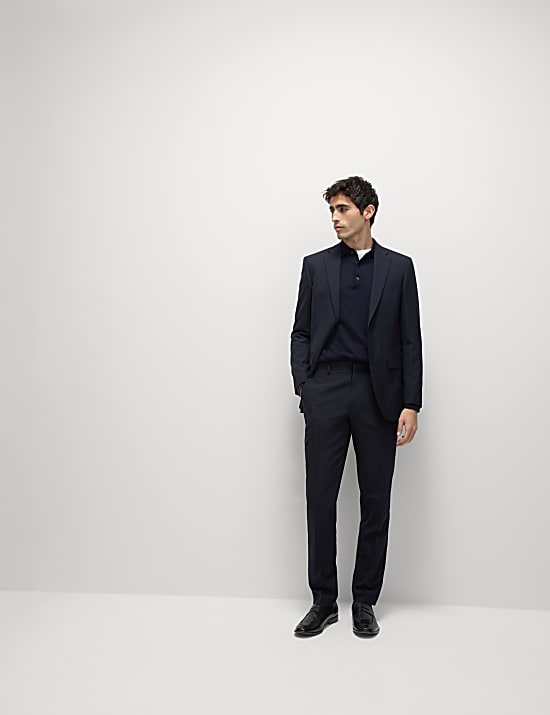 Slim Fit Machine Washable Suit Jacket