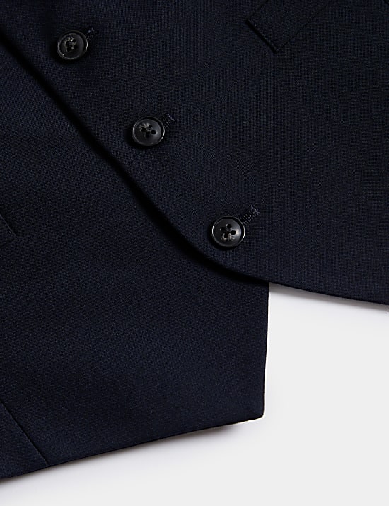 Regular Fit Machine Washable Waistcoat