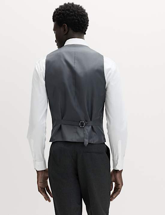 Regular Fit Machine Washable Waistcoat