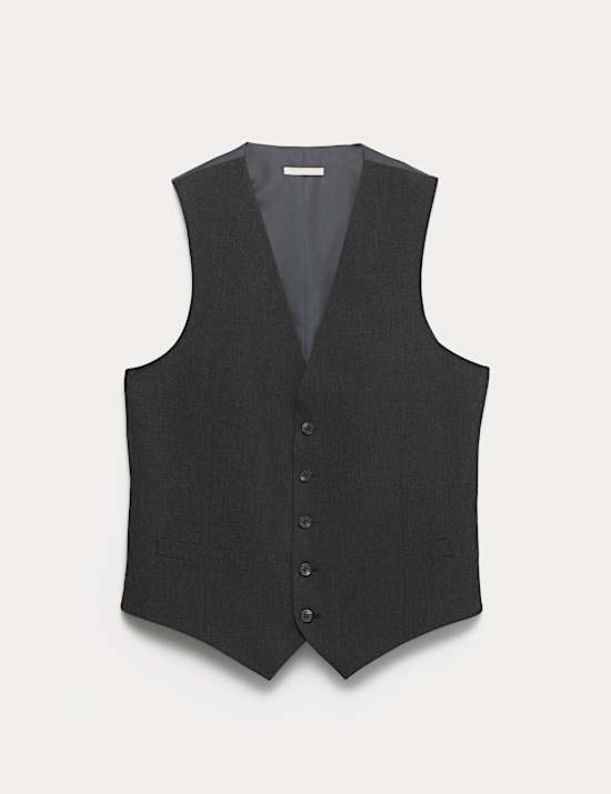 Regular Fit Machine Washable Waistcoat