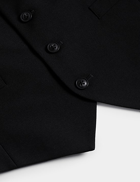 Regular Fit Machine Washable Waistcoat