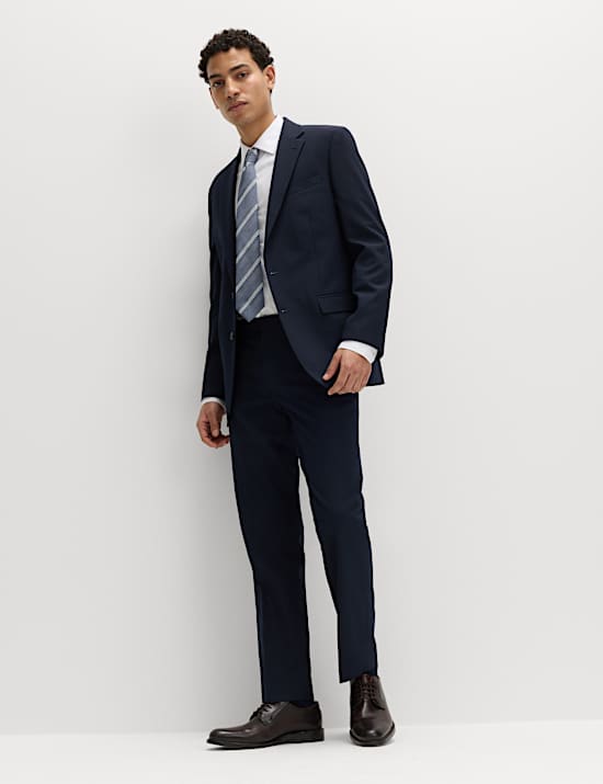 Regular Fit Machine Washable Suit Jacket