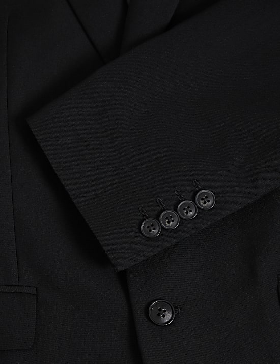 Regular Fit Machine Washable Suit Jacket