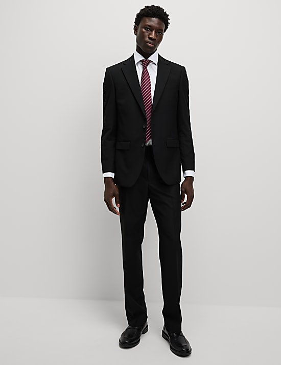 Regular Fit Machine Washable Suit Jacket