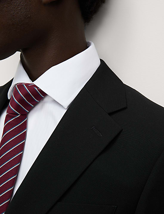 Regular Fit Machine Washable Suit Jacket