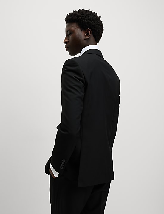 Regular Fit Machine Washable Suit Jacket