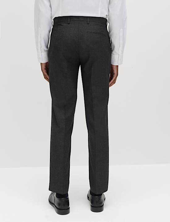 Slim Fit Machine Washable Suit Trousers