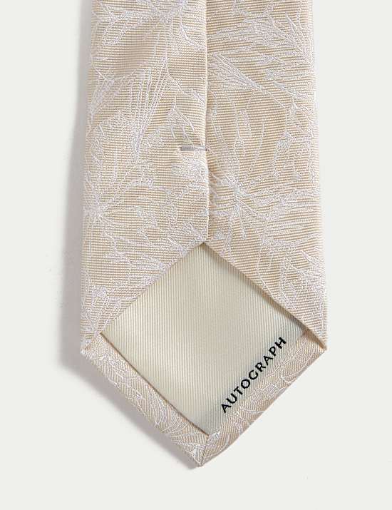 Floral Pure Silk Tie