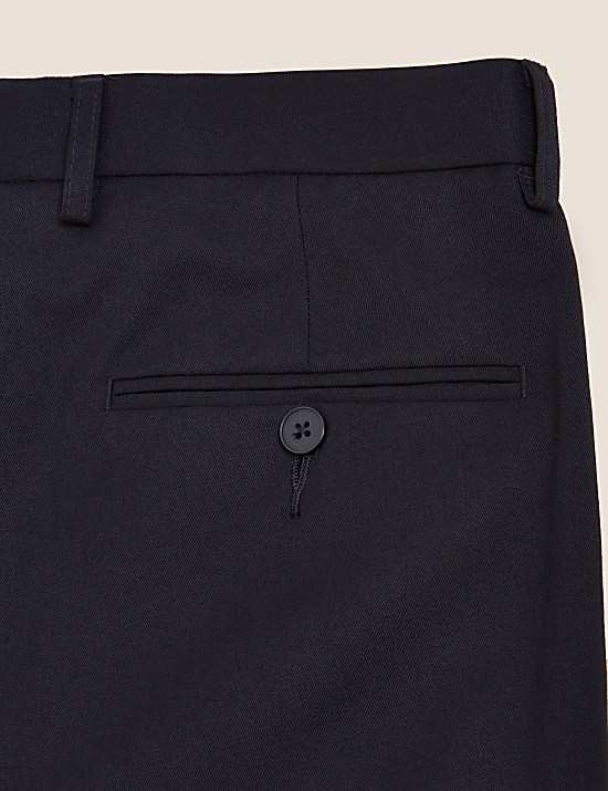 Slim Fit Suit Trousers