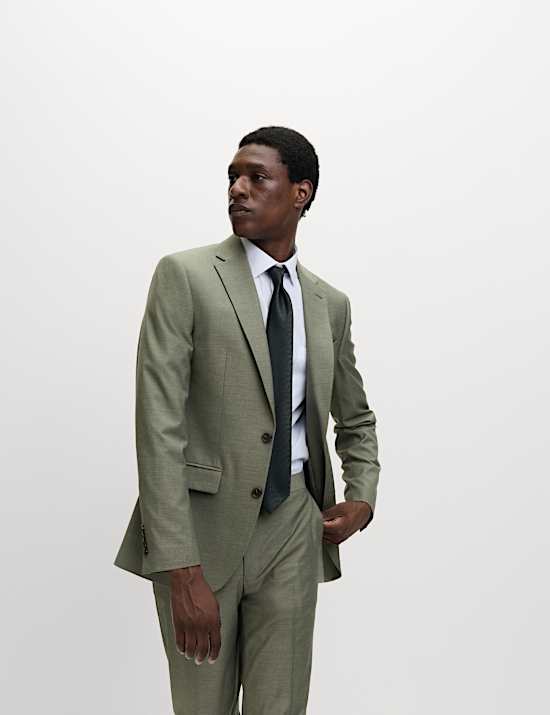 Slim Fit Stretch Suit Jacket