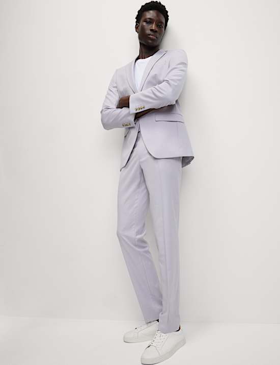 Slim Fit Stretch Suit Jacket