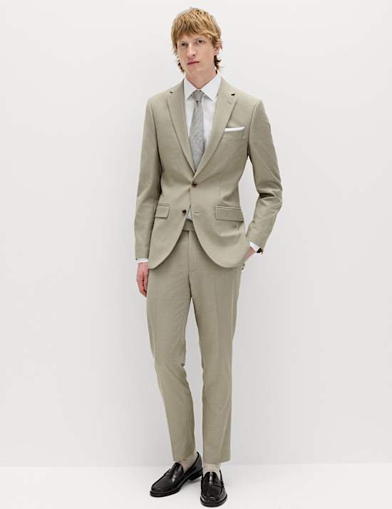 Slim Fit Stretch Suit Jacket