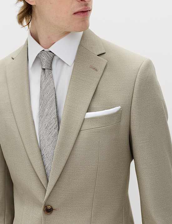 Slim Fit Stretch Suit Jacket