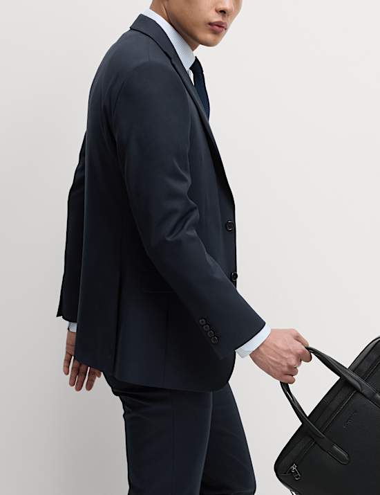 Tailored Fit Stretch Suit Jacket