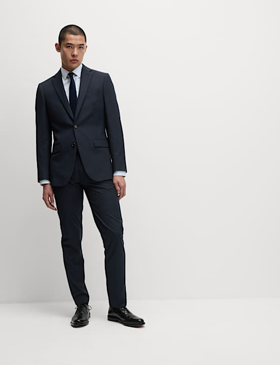 Tailored Fit Stretch Suit Jacket