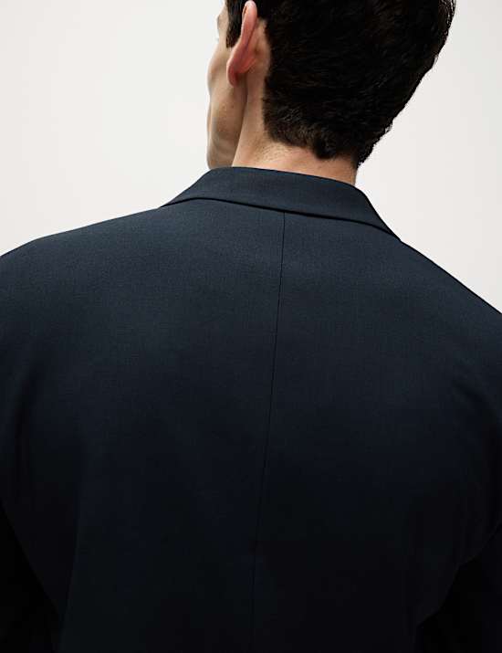 Veste tailleur extensible coupe d&eacute;contract&eacute;e