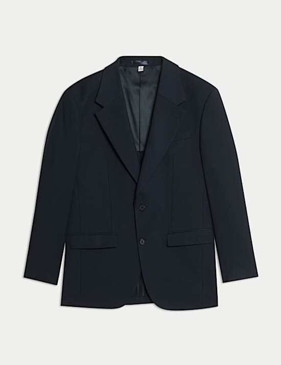 Veste tailleur extensible coupe d&eacute;contract&eacute;e