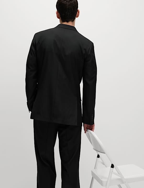 Relaxed Fit Stretch Suit Jacket