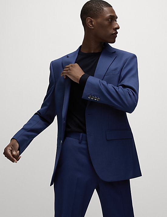 Regular Fit Stretch Suit Jacket