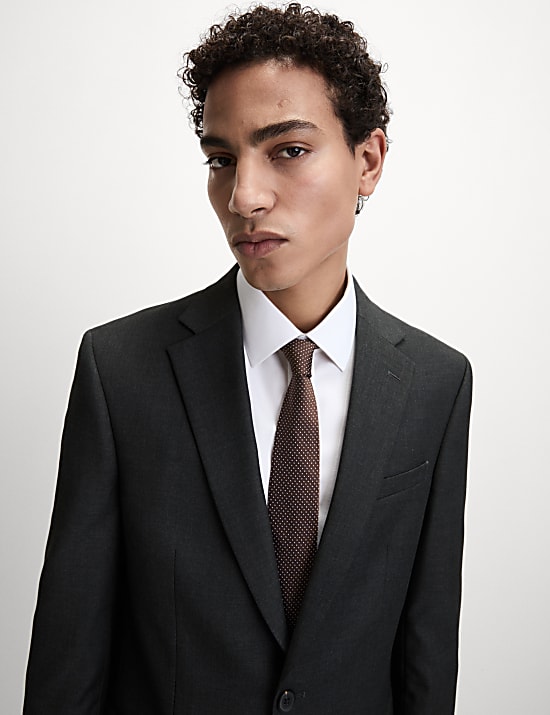 Regular Fit Stretch Suit Jacket