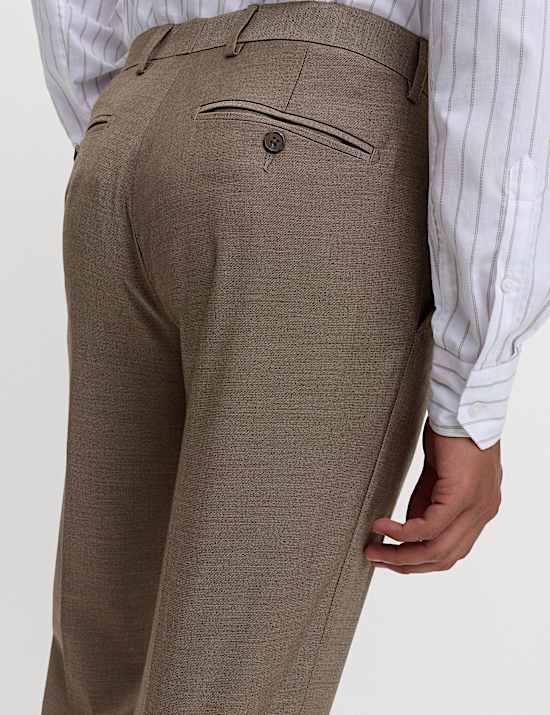 Slim Fit Stretch Suit Trousers