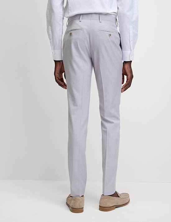 Slim Fit Stretch Suit Trousers