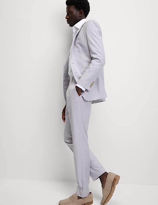 Slim Fit Stretch Suit Trousers