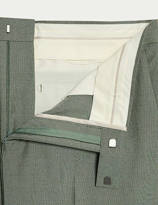 Slim Fit Stretch Suit Trousers