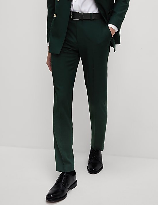Slim Fit Stretch Suit Trousers