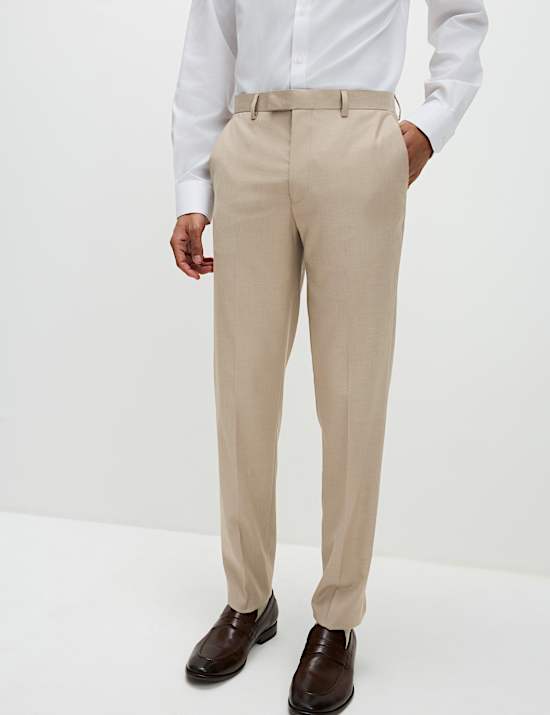 Slim Fit Stretch Suit Trousers