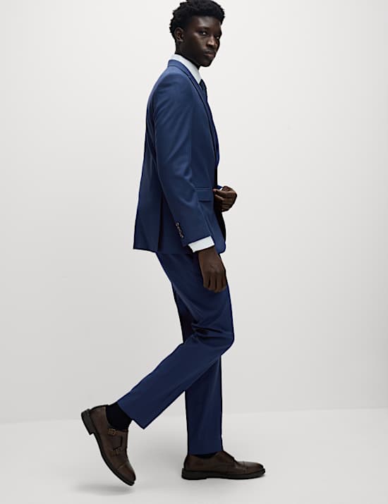 Slim Fit Stretch Suit Trousers