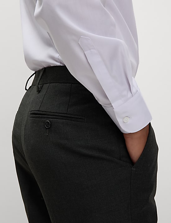 Skinny Fit Stretch Suit Trousers