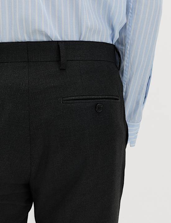 Skinny Fit Stretch Suit Trousers
