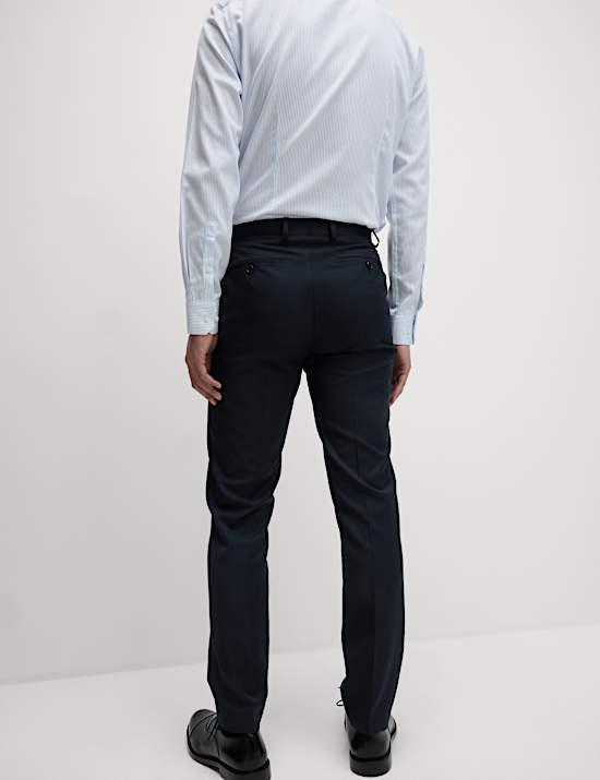 Tailored Fit Stretch Suit Trousers