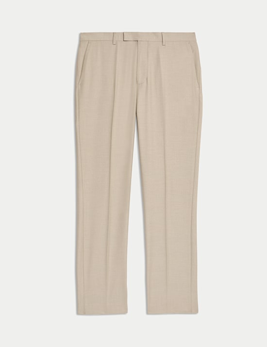 Regular Fit Stretch Suit Trousers