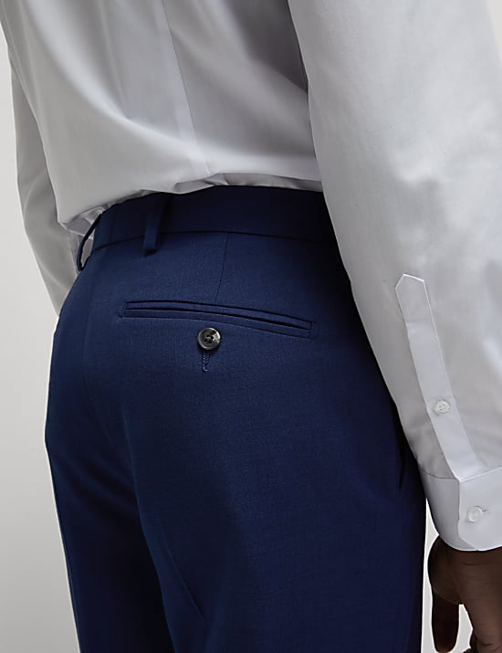 Regular Fit Stretch Suit Trousers