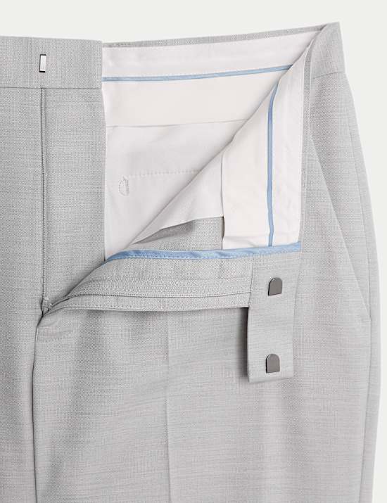 Regular Fit Stretch Suit Trousers