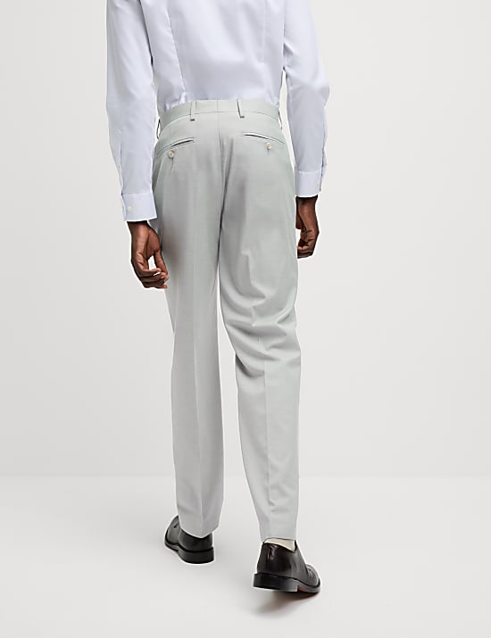 Regular Fit Stretch Suit Trousers