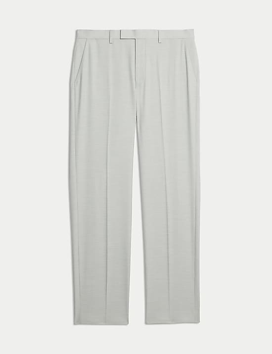 Regular Fit Stretch Suit Trousers